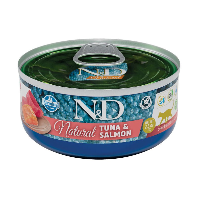 Farmina - N&D Cat Natural Tuna & Salmon 70 Gr - Animalmania Store