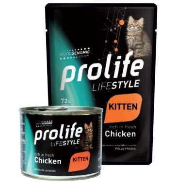 Prolife - Prolife Lifestyle Kitten Pollo per Gatti - Animalmania Store