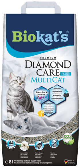 Gimborn - Biokat'S Diamond Care Multicat Fresh 8L - Animalmania Store