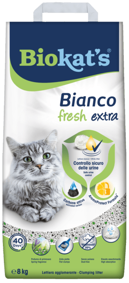 Gimborn - Biokat'S Bianco Fresh Extra 8 Kg Per Gatti - Animalmania Store