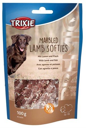 Trixie - Snack Premio Marbled Lamb Softies 100G - Animalmania Store