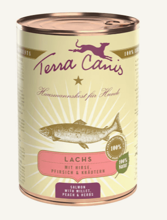Terra Canis - Terra Canis Classic Salmone Con Miglio, Pesca Ed Erbe Aromatiche - Animalmania Store