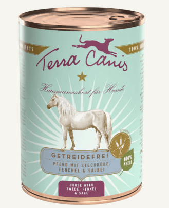 Terra Canis - Terra Canis Grain-Free Cavallo Con Rutabaga, Finocchio E Salvia - Animalmania Store