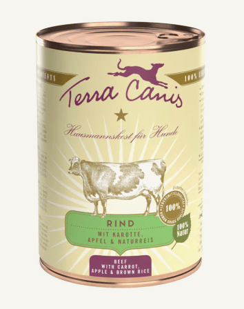 Terra Canis - Terra Canis Classic Manzo Con Carota, Mela E Riso Integrale - Animalmania Store