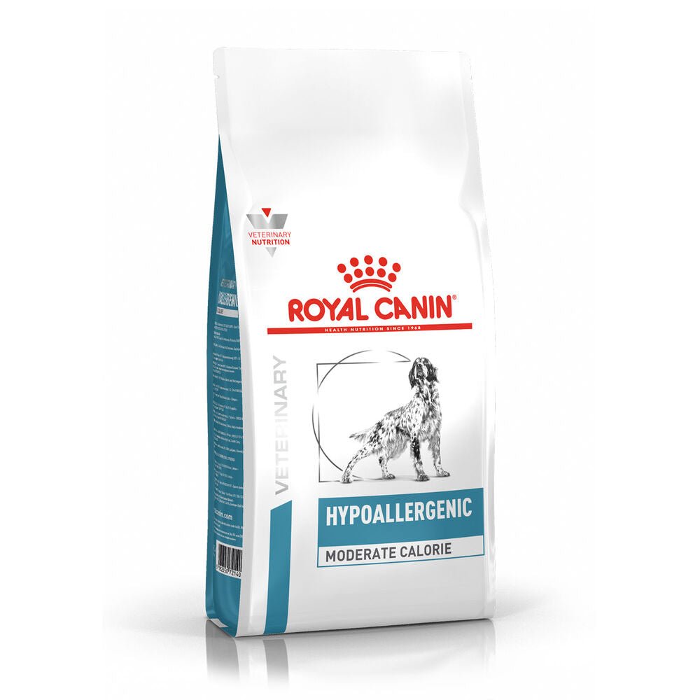 Royal Canin - Royal Canin Veterinary Diet Dog Hypoallergenic Moderate Calorie - Animalmania Store