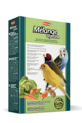 Padovan - Melange Vegetable Mangime Complementare Per Uccelli Granivor 300G - Animalmania Store