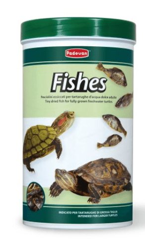 Padovan - FISHES Alimento per tartarughe d'acqua dolce di grossa taglia 150g - Animalmania Store