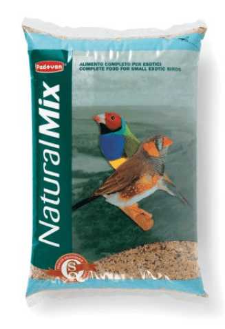 Padovan - NaturalMix Mangime completo per uccellini esotici (diamanti australiani, estrildidi africani) - Animalmania Store
