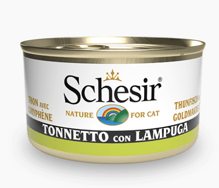 SCHESIR - Schesir Blue Deluxe cibo umido per gatto 85g - Animalmania Store