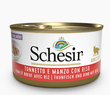 SCHESIR - Schesir Double Taste cibo umido per gatti 85g - Animalmania Store