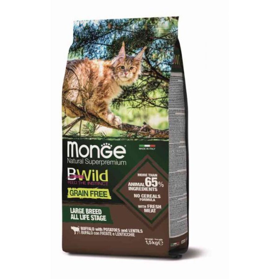 Monge - Monge Grain Free cibo per gatti 1,5kg - Animalmania Store