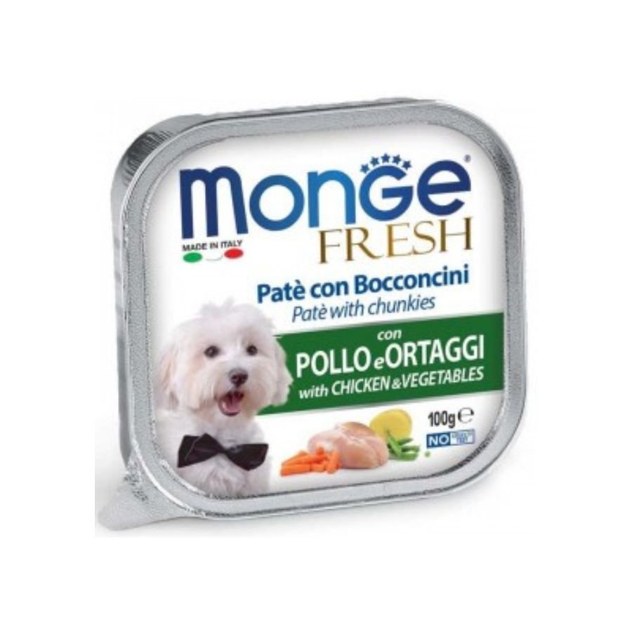 Monge - Monge Fresh Cibo Per Cani In Vaschetta 100Gr - Animalmania Store
