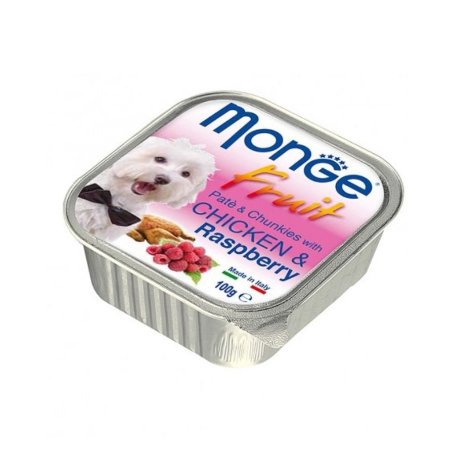 Monge - Monge Fruit Cibo Per Cani In Vaschetta 100Gr - Animalmania Store