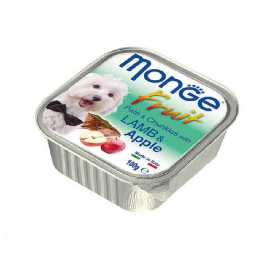 Monge - Monge Fruit Cibo Per Cani In Vaschetta 100Gr - Animalmania Store