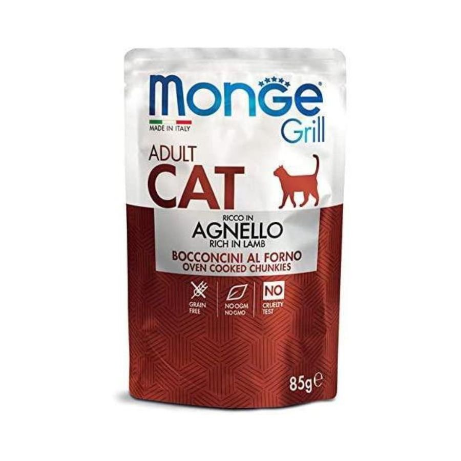 Monge - Monge Grill Cibo Per Gatti 85Gr - Animalmania Store