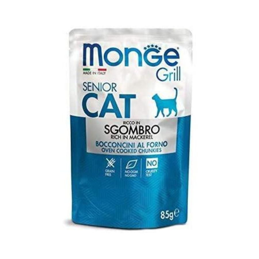Monge - Monge Grill Cibo Per Gatti 85Gr - Animalmania Store