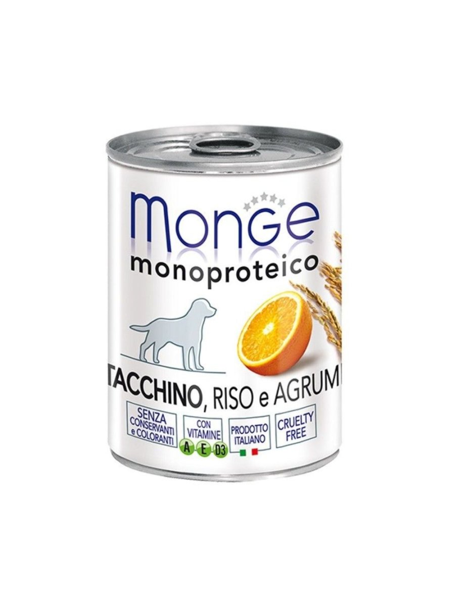 Monge - Monge Frutta Monoprotein Cibo Per Cani 400Gr - Animalmania Store