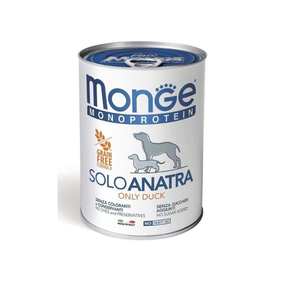 Monge - Monge Monoprotein Cibo Per Cani Tutte Le Taglie 400Gr - Animalmania Store