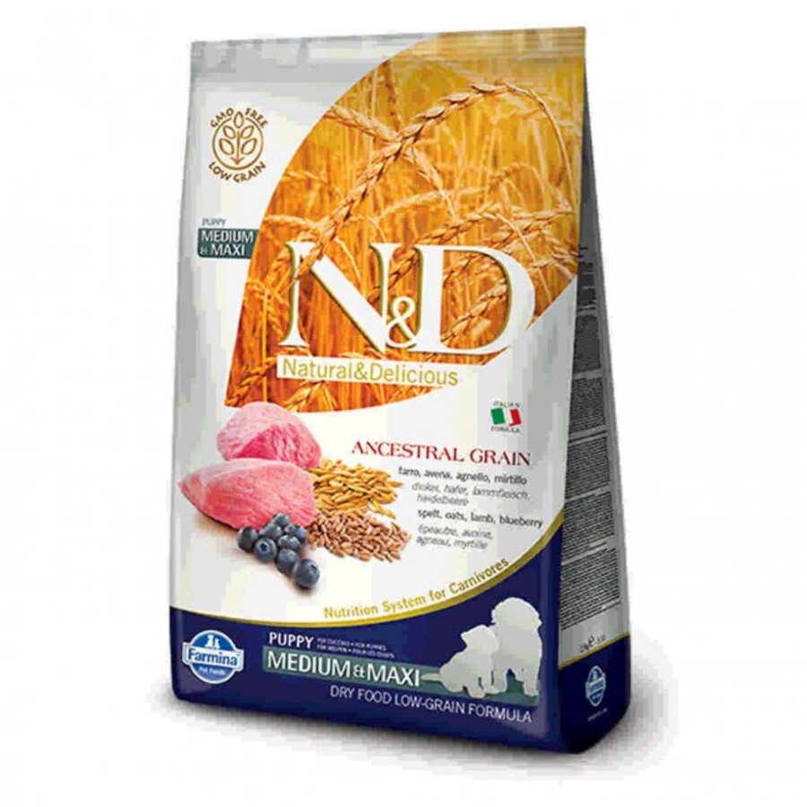 Farmina N&D cane Ancestral Puppy Medium Maxi 12Kg