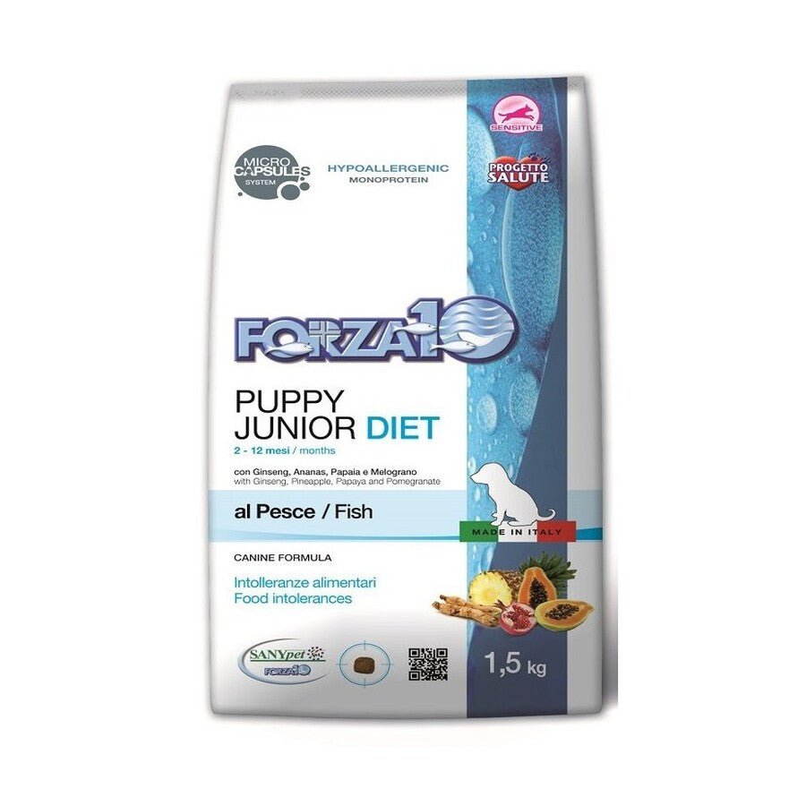 Forza10 - Forza 10 Diet Cibo Per Cani Puppy Gusto Pesce 1,5Kg - Animalmania Store