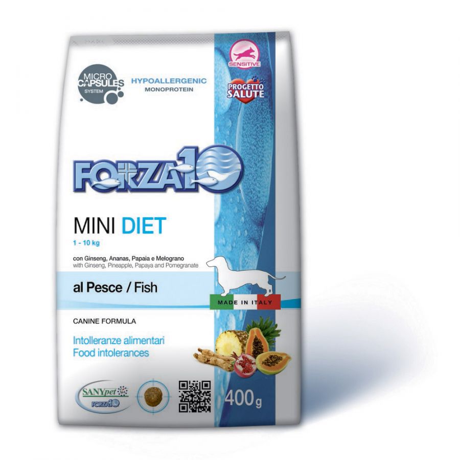 Forza10 - Forza 10 Diet Cibo Per Cani Gusto Pesce 400Gr - Animalmania Store