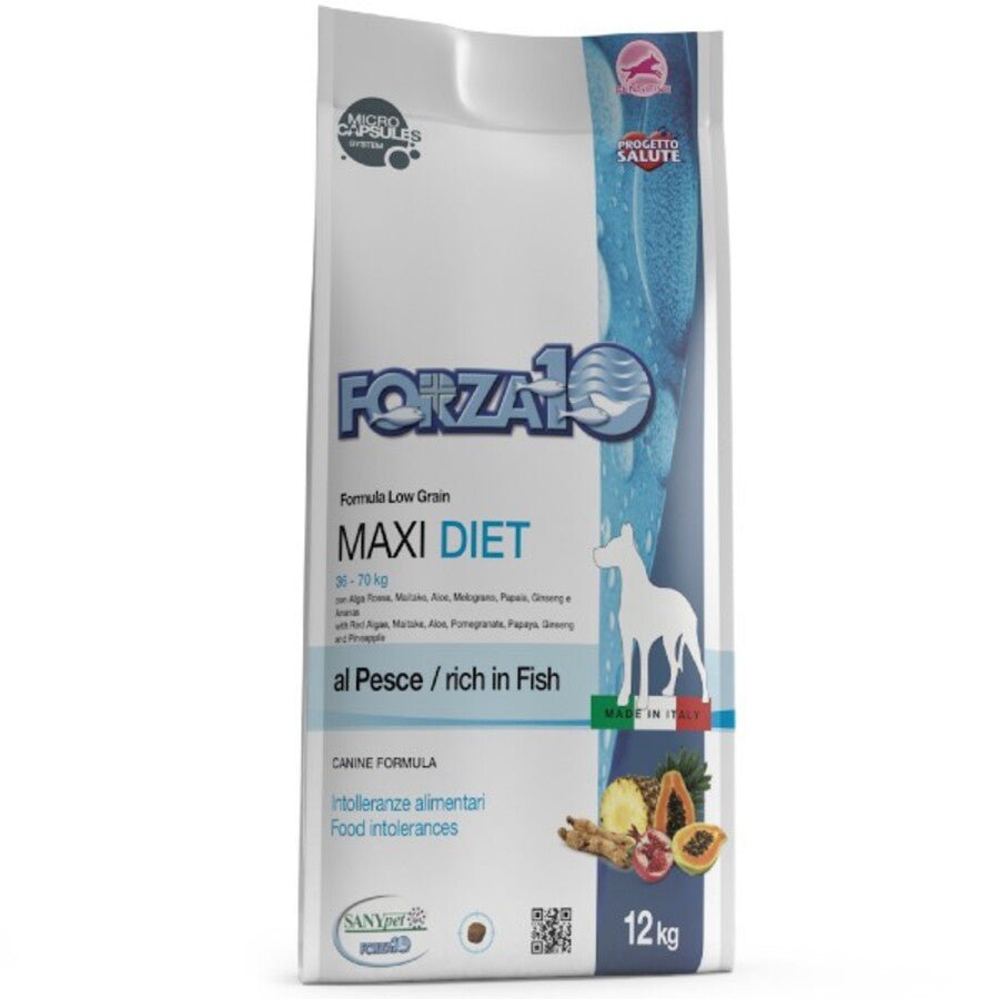 Forza10 - Forza10 Diet Cibo Per Cani Maxi Gusto Pesce - Animalmania Store