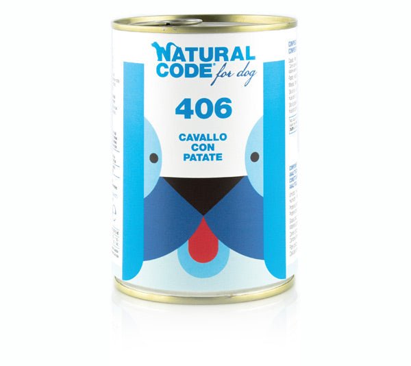 Natural Code - Natural Code Dog 06 Cavalllo/Patate - Animalmania Store