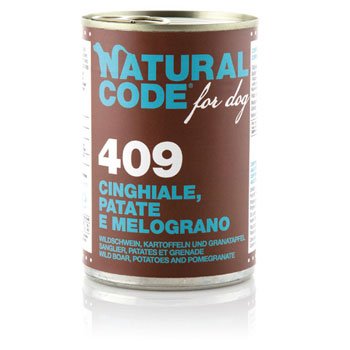 Natural Code - Natural Code Dog 09 Cinghiale/ Patate E Melograno - Animalmania Store