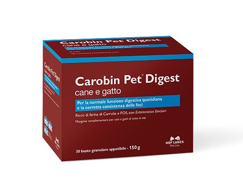 NBF - Nbf Carobin Pet Digest Granulare Cane E Gatto 30 Bust. - Animalmania Store