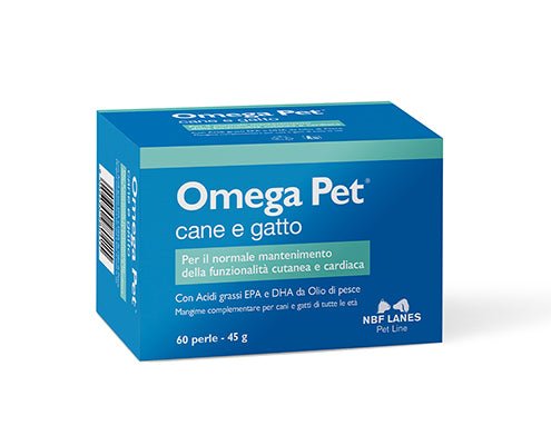 NBF - Nbf Omega Pet Cane E Gatto 60 Perle - Animalmania Store
