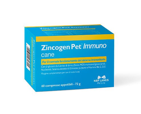 NBF - Nbf Zincogen Pet Immuno Cane 60 Compresse - Animalmania Store