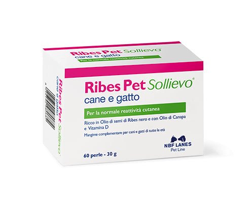 NBF - Nbf Ribes Pet Sollievo Cane E Gatto 60 Perle - Animalmania Store