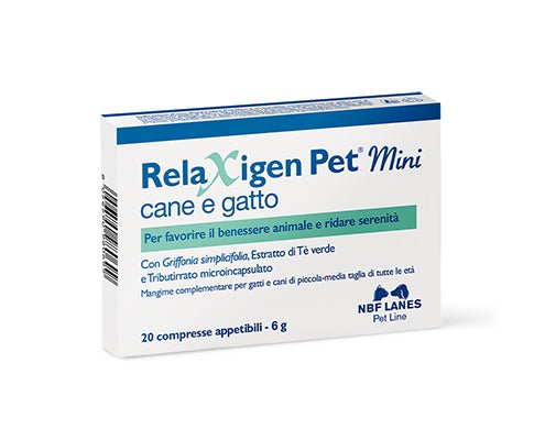 NBF - Nbf Relaxigen Pet Mini Cane E Gatto 20 Compresse - Animalmania Store