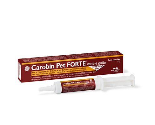 NBF - Nbf Carobin Pet Forte Cane E Gatto Pasta Pasta 30G - Animalmania Store