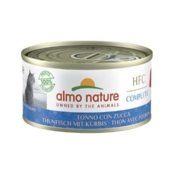 Almo Nature - Almo Nature Hfc Complete Gatto Adult Tonno Con Zucca 70G - Animalmania Store