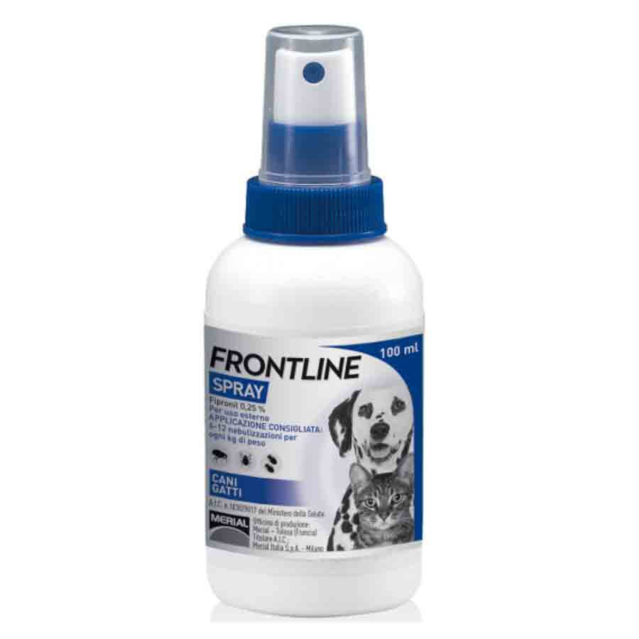 Frontline Spray Per Cane E Gatto Formato Da 100Ml