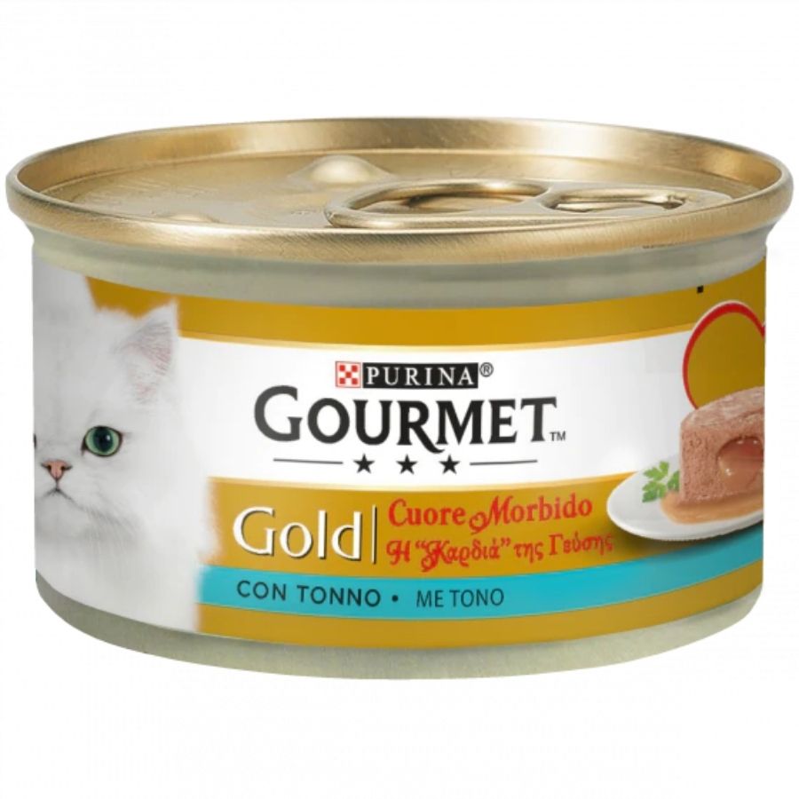 Gourmet - Gourmet Gold Cuore Morbido Mousse Per Gatti 85G - Animalmania Store