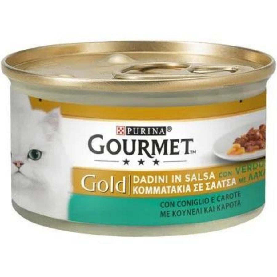 Gourmet - Gourmet Gold Dadini In Salsa Con Verdure Per Gatti 85G - Animalmania Store