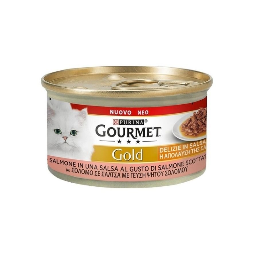 Gourmet - Gourmet Gold Delizie In Salsa Carne E Pesce Per Gatti 85G - Animalmania Store
