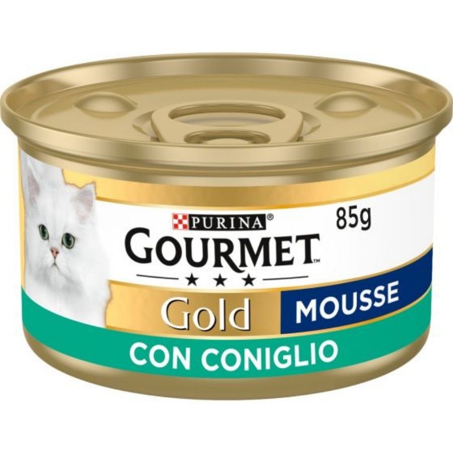 Gourmet - Gourmet Gold Mousse Carne E Pesce Per Gatti 85G - Animalmania Store