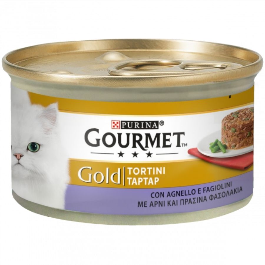 Gourmet - Gourmet Gold Tortini Carne E Verdure Per Gatti Adulti 85G - Animalmania Store