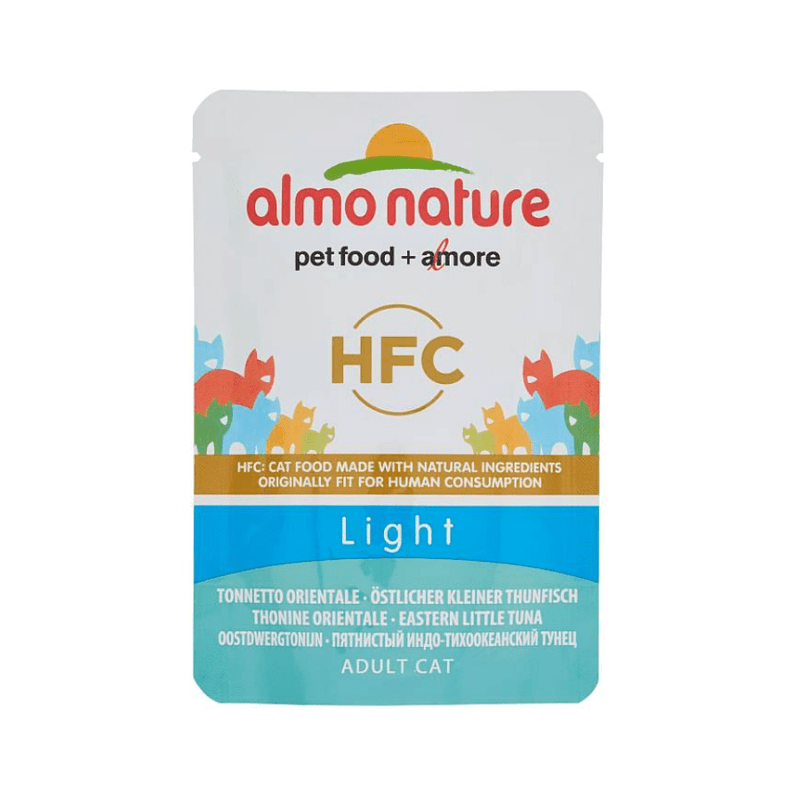 Almo Nature - Almo Nature HFC Light Tonnetto Orientale 55 gr per Gatti - Animalmania Store
