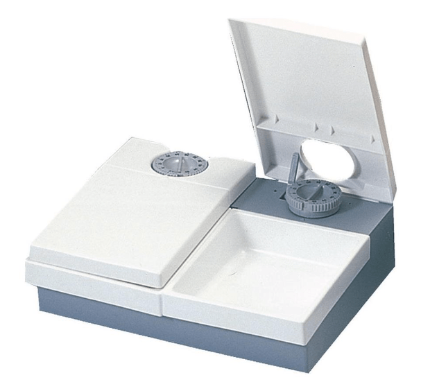 Mangiatoia Automatica Per Gatti E Cani Piccoli - Timer 48 Ore, 2 Pasti, Con Pacco Ghiaccio - Foto 4