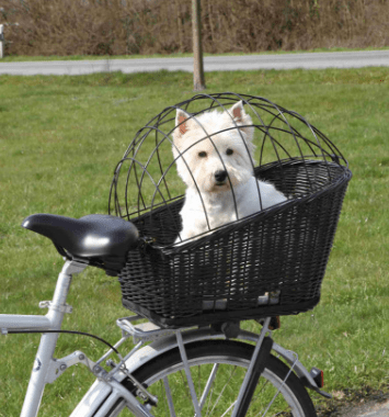 Trixie - Cesto per bicicletta per portapacchi 35X49X55 cm fino a 8kg - Animalmania Store