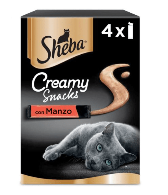 Sheba - Sheba Creamy Snacks 4x12 gr - Animalmania Store