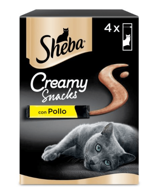 Sheba - Sheba Creamy Snacks 4x12 gr - Animalmania Store