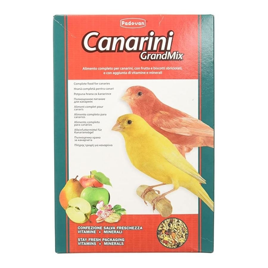 Padovan - Grandmix Mangime Completo Per Canarini 1 Kg - Animalmania Store