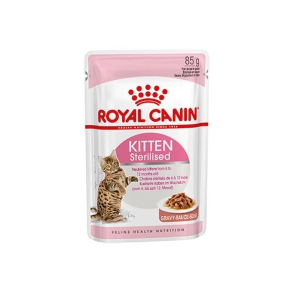 Royal Canin - Royal Canin Kitten Sterilised Gattino 85G - Animalmania Store