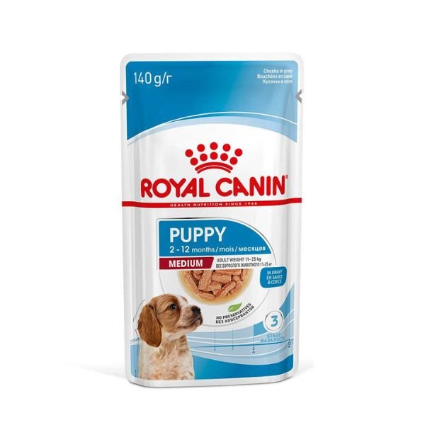 Royal Canin - Royal Canin Medium Cane Puppy 140G - Animalmania Store