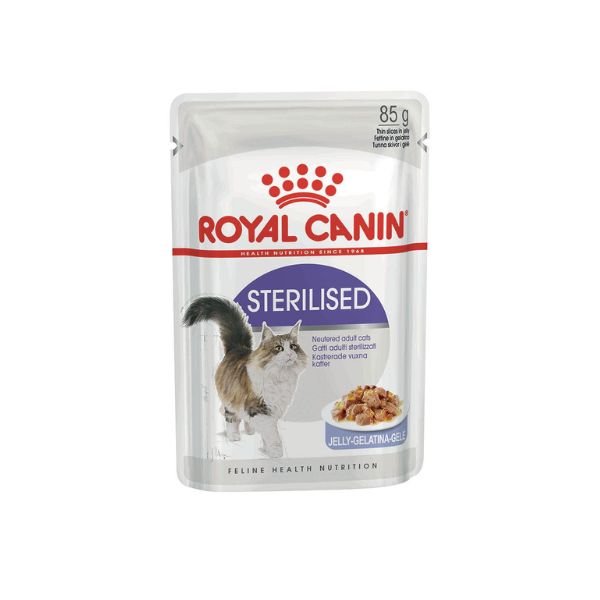 Royal Canin - Royal Canin Sterilised Jelly Gatto Adult 85G - Animalmania Store